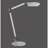 Leuchten-Direkt NIKLAS Lámpara de mesa LED Aluminio, 1 luz