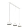 Steinhauer Bjorr Lámpara Colgante Blanca, 3 luces