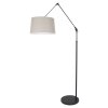 Steinhauer Prestige Chic Lámpara de Pie Negro, 1 luz