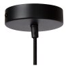 Lucide TOGO Lámpara Colgante Negro, 1 luz