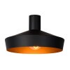 Lucide CARDIFF Lámpara de Techo Negro, 1 luz