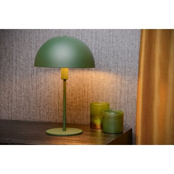 Lucide SIEMON Lámpara de mesa Verde, 1 luz