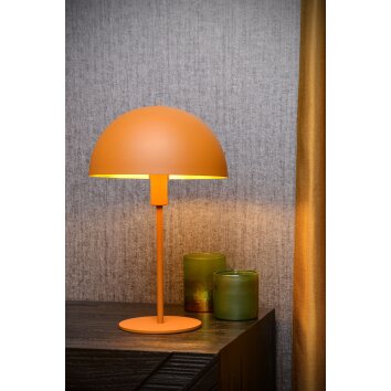 Lucide SIEMON Lámpara de mesa Amarillo, 1 luz