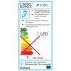 Konstsmide Vega Aplique LED Transparente, 1 luz