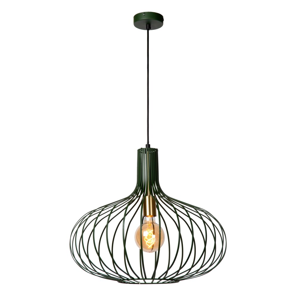Lucide MANUELA Lámpara Colgante Verde, 1 luz main product photo