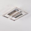 Buren Lámpara de Techo LED Níquel-mate, 1 luz