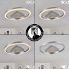 Buren Lámpara de Techo LED Níquel-mate, 1 luz