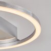 Buren Lámpara de Techo LED Níquel-mate, 1 luz