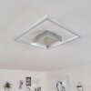 Buren Lámpara de Techo LED Níquel-mate, 1 luz