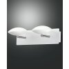 Fabas Luce Hale Aplique LED Cromo, Blanca, 2 luces