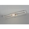 Trio-Leuchten Ganado Lámpara de Techo LED Níquel-mate, 2 luces, Mando a distancia, Cambia de color