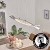 Bernese Lámpara Colgante LED Níquel-mate, 3 luces