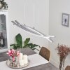 Bernese Lámpara Colgante LED Níquel-mate, 3 luces