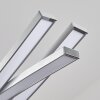 Bernese Lámpara Colgante LED Níquel-mate, 3 luces