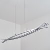 Bernese Lámpara Colgante LED Níquel-mate, 3 luces