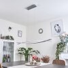 Bernese Lámpara Colgante LED Níquel-mate, 3 luces