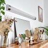 Morges Lámpara de espejos LED Cromo, con efecto de brillo, Blanca, 1 luz