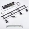 Susillon Lámpara Colgante Negro, 4 luces Susillon Lámpara Colgante Negro, 4 luces