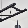 Susillon Lámpara Colgante Negro, 4 luces Susillon Lámpara Colgante Negro, 4 luces