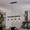 Susillon Lámpara Colgante Negro, 4 luces Susillon Lámpara Colgante Negro, 4 luces