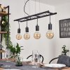 Susillon Lámpara Colgante Negro, 4 luces Susillon Lámpara Colgante Negro, 4 luces