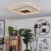 Kolo Lámpara de Techo LED Antracita, Blanca, 1 luz, Mando a distancia