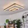 Buonas Lámpara de Techo LED Blanca, 1 luz, Mando a distancia