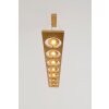 Holländer TENACIA Lámpara Colgante LED dorado, 7 luces