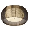 Brilliant Relax Lámpara de Techo Bronce, Cromo, 2 luces