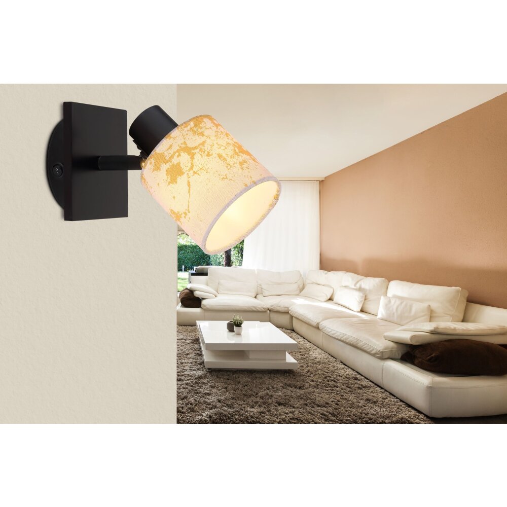 Globo ENGELBERT Proyector Negro, 1 luz main product photo