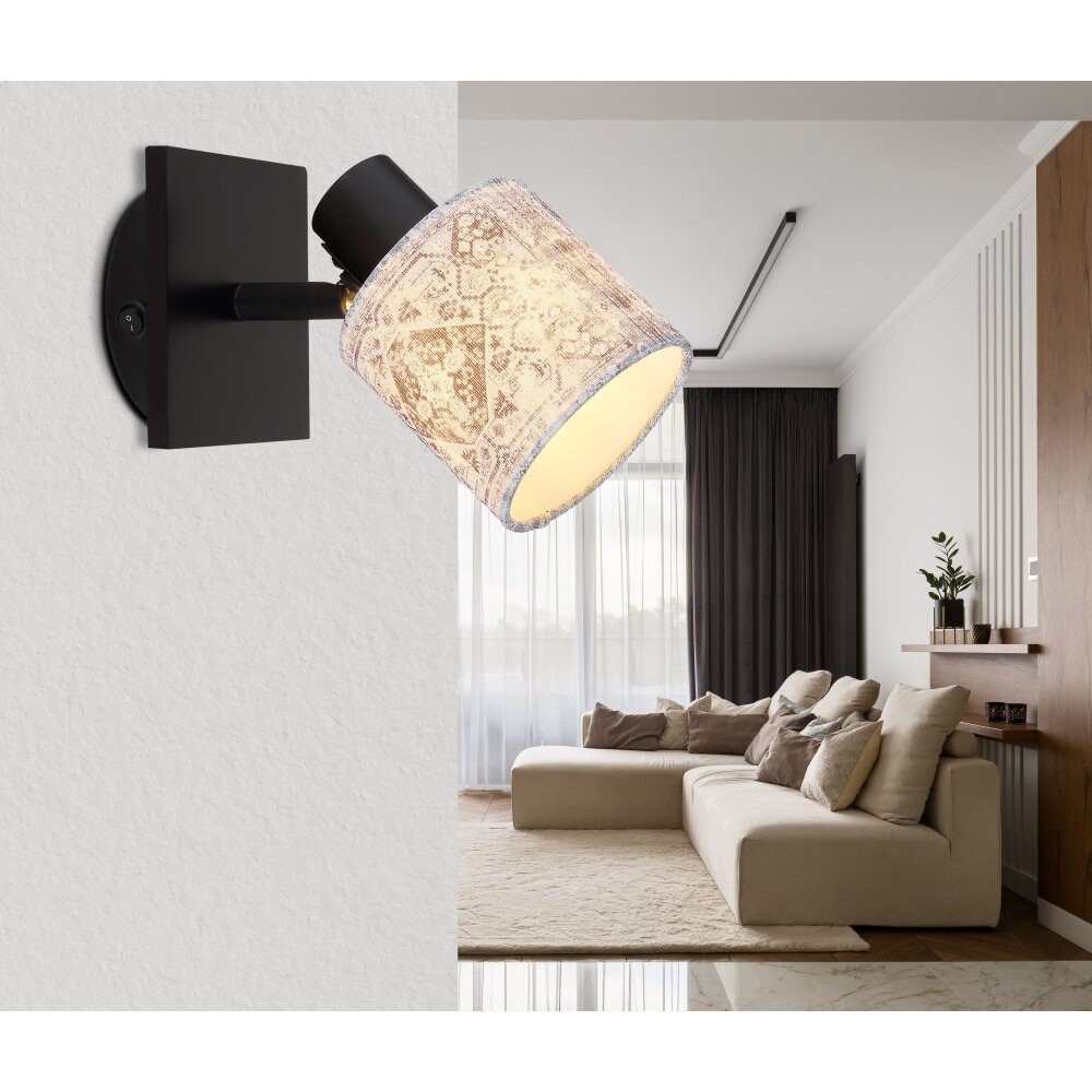 Globo GABRIELE Proyector Negro, 1 luz main product photo