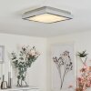 Centovalli Lámpara de Techo LED Cromo, 1 luz