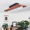 Versoix Lámpara de Techo LED Negro, 1 luz