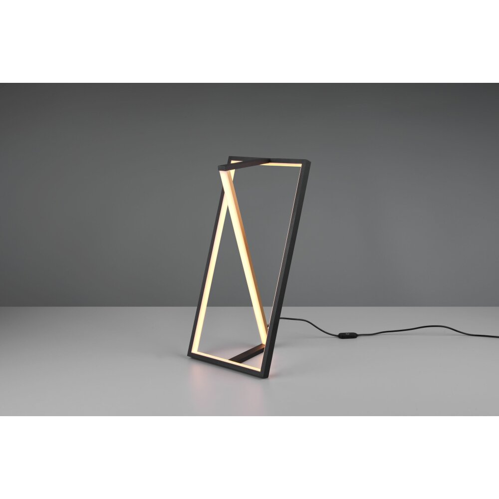 Trio-Leuchten Edge Lámpara de mesa LED Negro, 1 luz main product photo