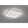 Fischer-Honsel Ratio Lámpara de Techo LED Blanca, 1 luz, Mando a distancia