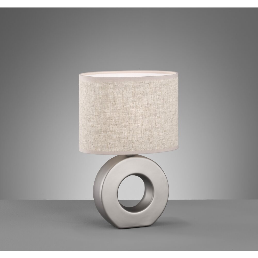 Fischer-Honsel Ponti Lámpara de mesa Plata, 1 luz main product photo