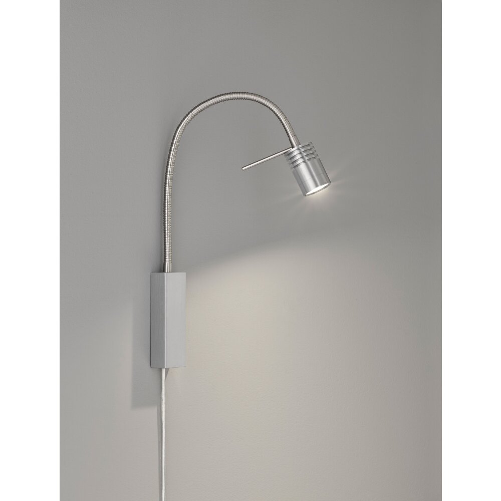 Fischer-Honsel River Lámpara de mesa LED Níquel-mate, 1 luz main product photo