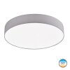 SCHÖNER-WOHNEN-Kollektion Pina Lámpara de Techo LED Blanca, 1 luz, Mando a distancia