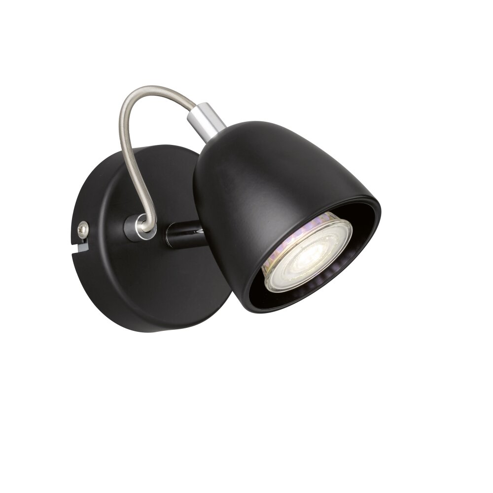 FHL-easy Gemma Aplique Cromo, Negro, 1 luz main product photo