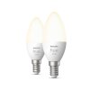 Philips Hue White LED E14 5,5 Watt 2700 Kelvin 470 Lumen