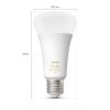 Philips Hue White Ambiance LED E27 13,5 Watt 2200 - 6500 Kelvin 1200 Lumen