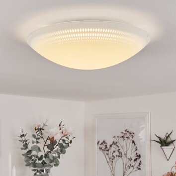 Worben Lámpara de Techo LED Blanca, 1 luz