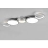 Trio-Leuchten Salsa Lámpara de Techo LED Titanio, 1 luz