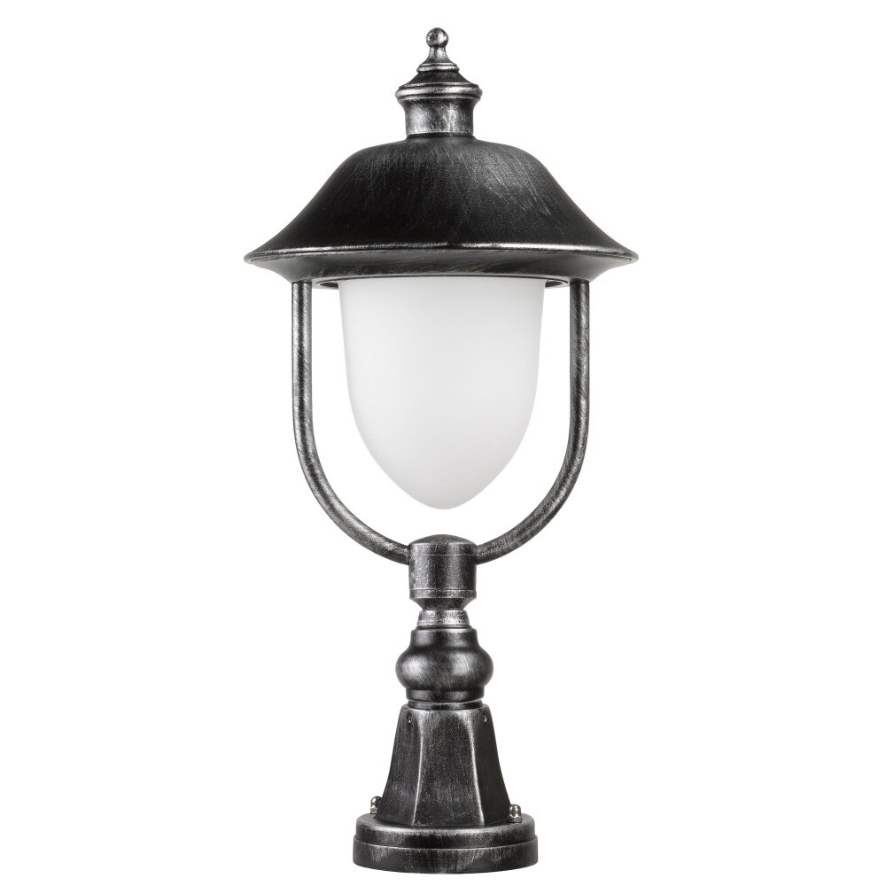 LCD Nabburg Poste de Jardín LED Negro, Plata, 1 luz main product photo