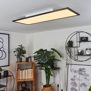 Wilderswil Lámpara de Techo LED Blanca, 1 luz