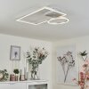 Moya Lámpara de Techo LED Plata, Blanca, 1 luz