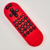 Marsen Lámpara de Techo LED Níquel-mate, 4 luces, Mando a distancia, Cambia de color