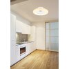 Globo TRAVO Ventilador de techo LED Blanca, 1 luz, Mando a distancia
