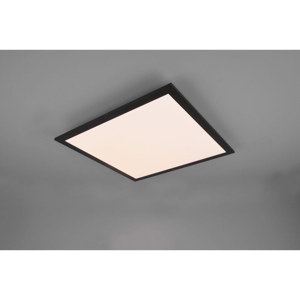 Reality Gamma Lámpara de Techo LED Negro, 1 luz, Mando a distancia main product photo
