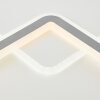 Brilliant Savare Lámpara de Techo LED Gris, Blanca, 1 luz, Mando a distancia
